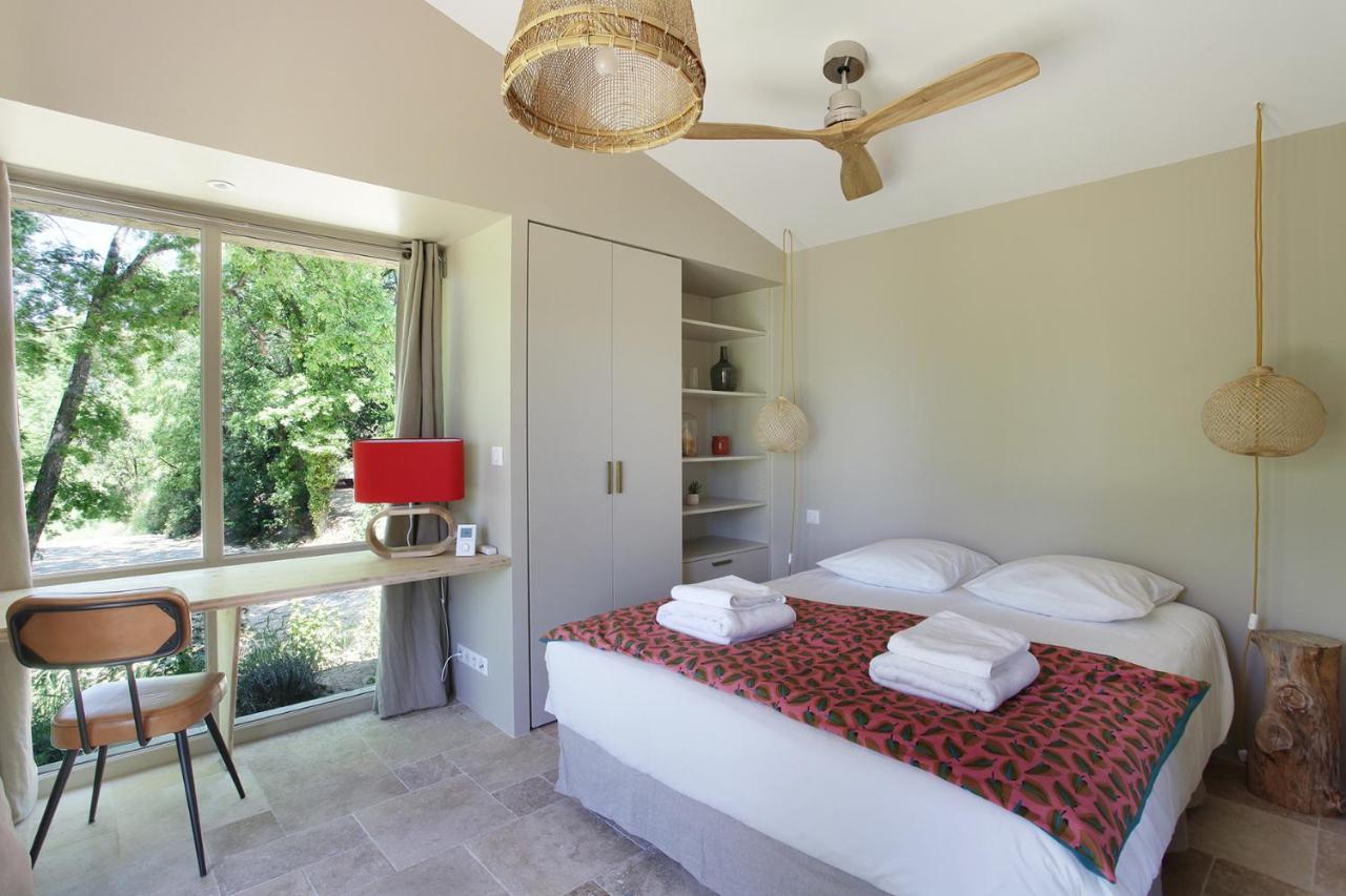 Domaine Les Petites Vaines Otel Goult Oda fotoğraf